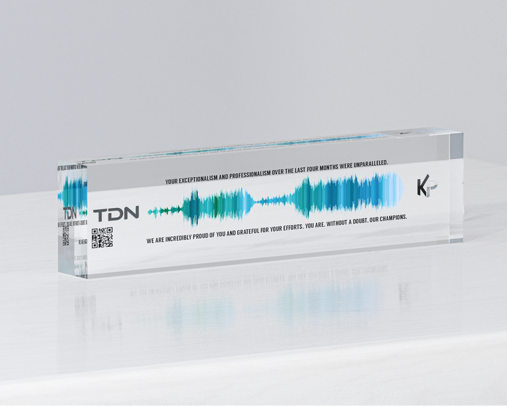 Client & Partnership Appreciation - Acrylic Block