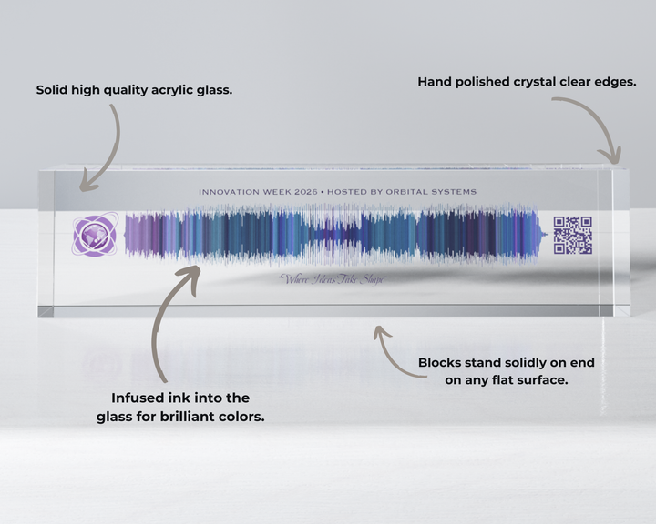 Donor & Volunteer Recognition - Acrylic Block