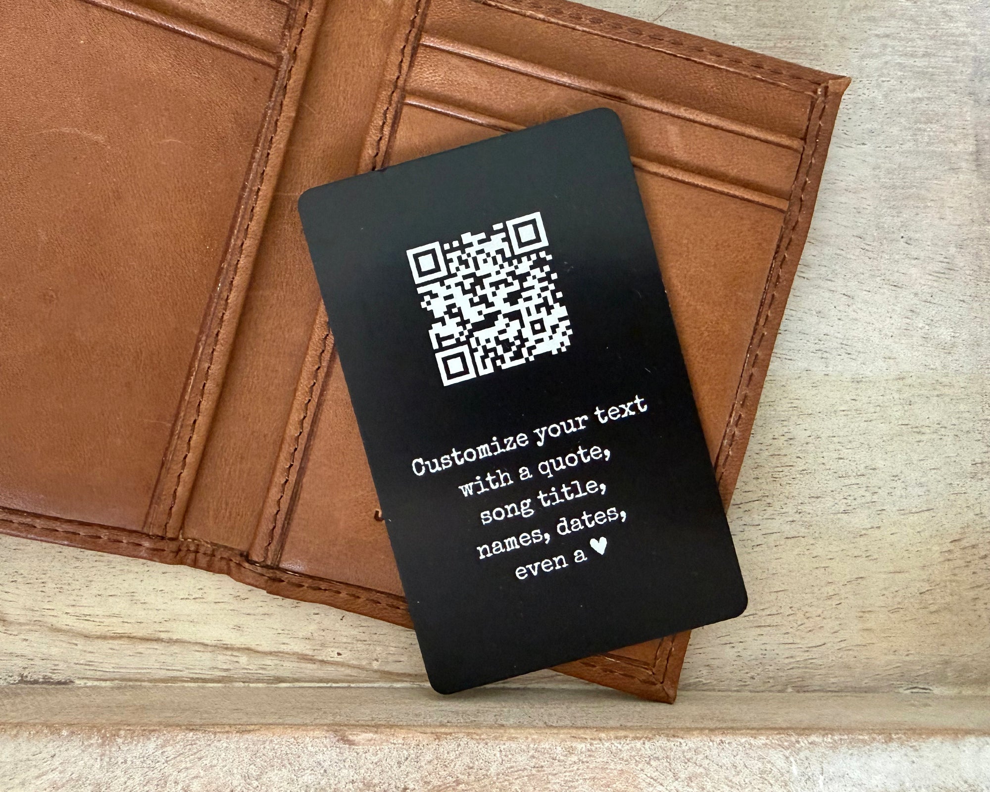 8TURN WhosfanCafe QR認証 フォトカード ミンホ Pet Portrait Memorial Dog Loss Gift On Metal Wallet Card For HIm