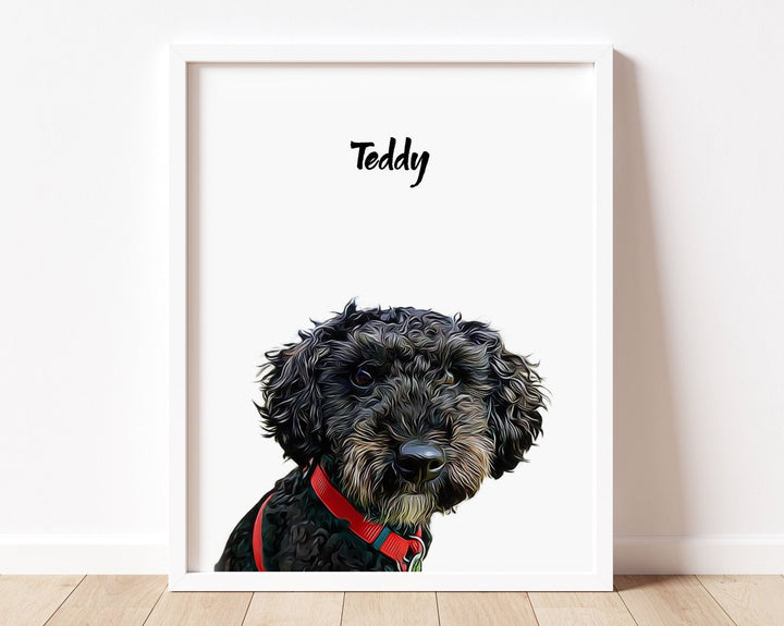 Custom Pet Portrait From Photo