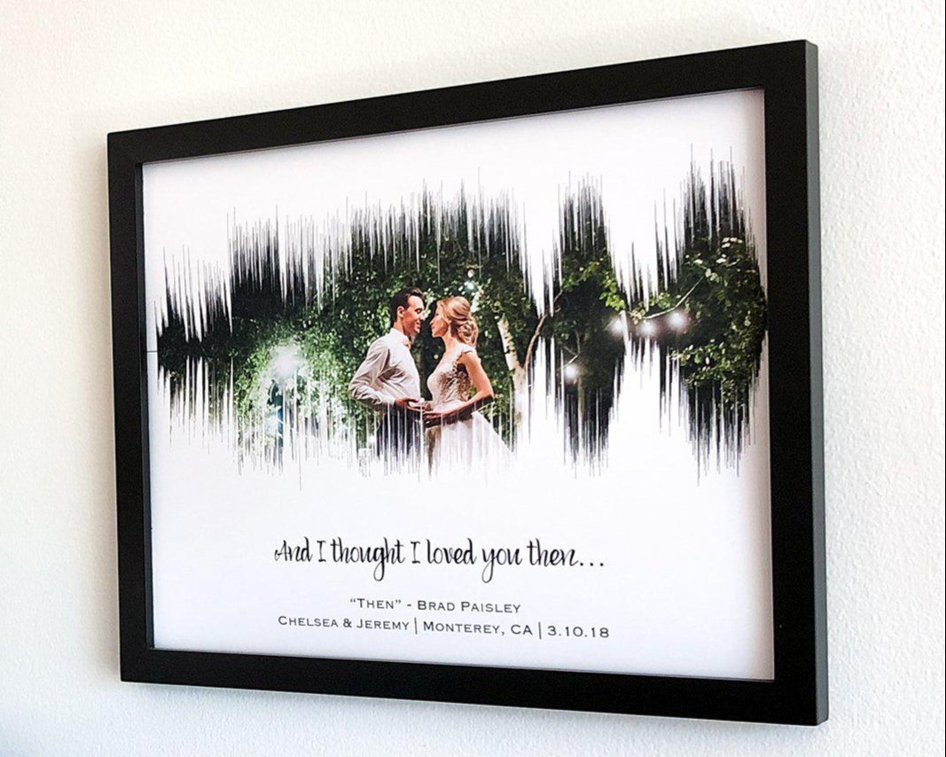 Photo & Song - Paper Anniversary Gift