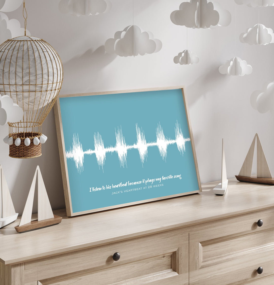 Baby Heartbeat Soundwave.