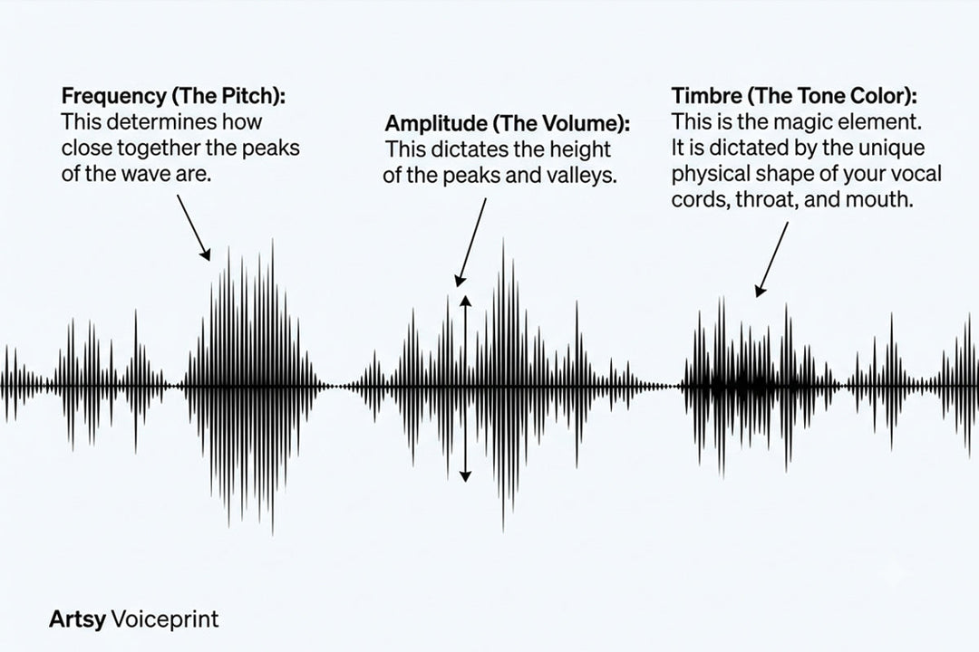 The Science of a Silhouette: Why Your Soundwave is a "Visual Thumbprint"