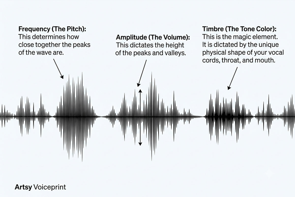 The Science of a Silhouette: Why Your Soundwave is a "Visual Thumbprint"