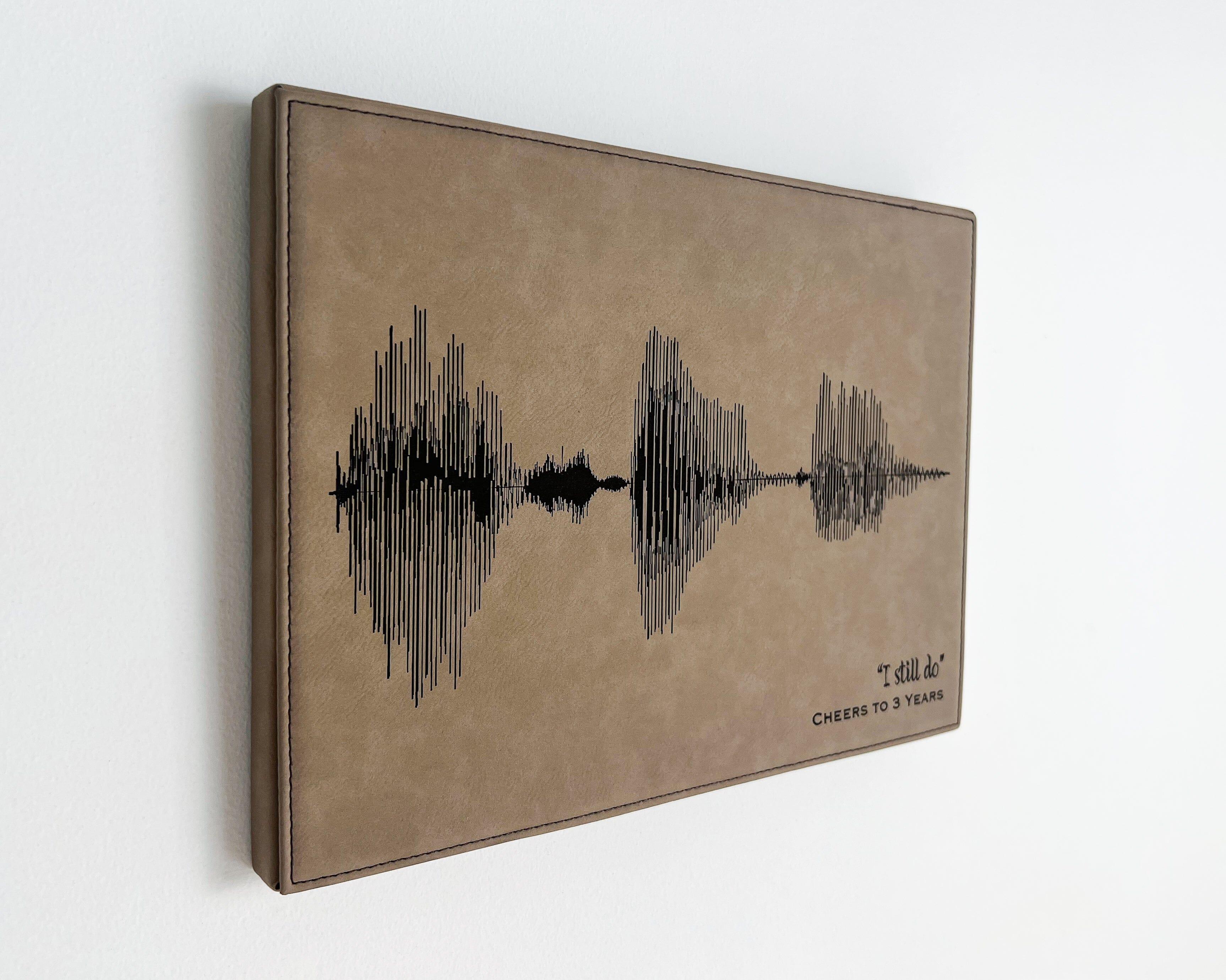 Unique Gift Ideas: Sound Wave Art Prints - Artsy Voiceprint