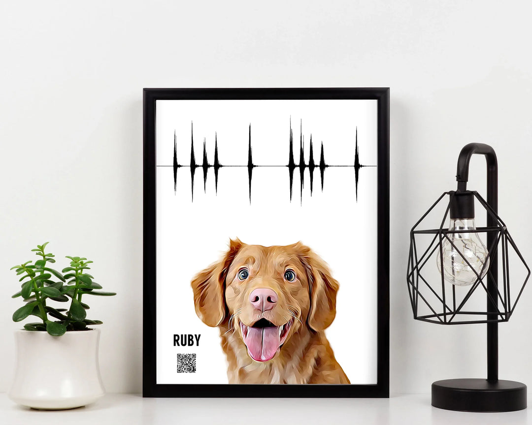 Pet & Dog Portraits - Artsy Voiceprint