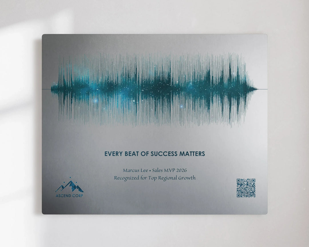 Metal Prints - Artsy Voiceprint