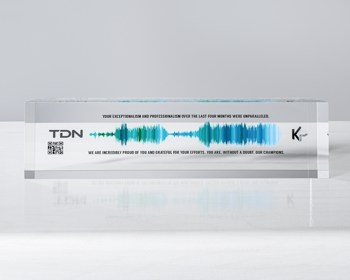 Client & Partnership Appreciation - Acrylic Block