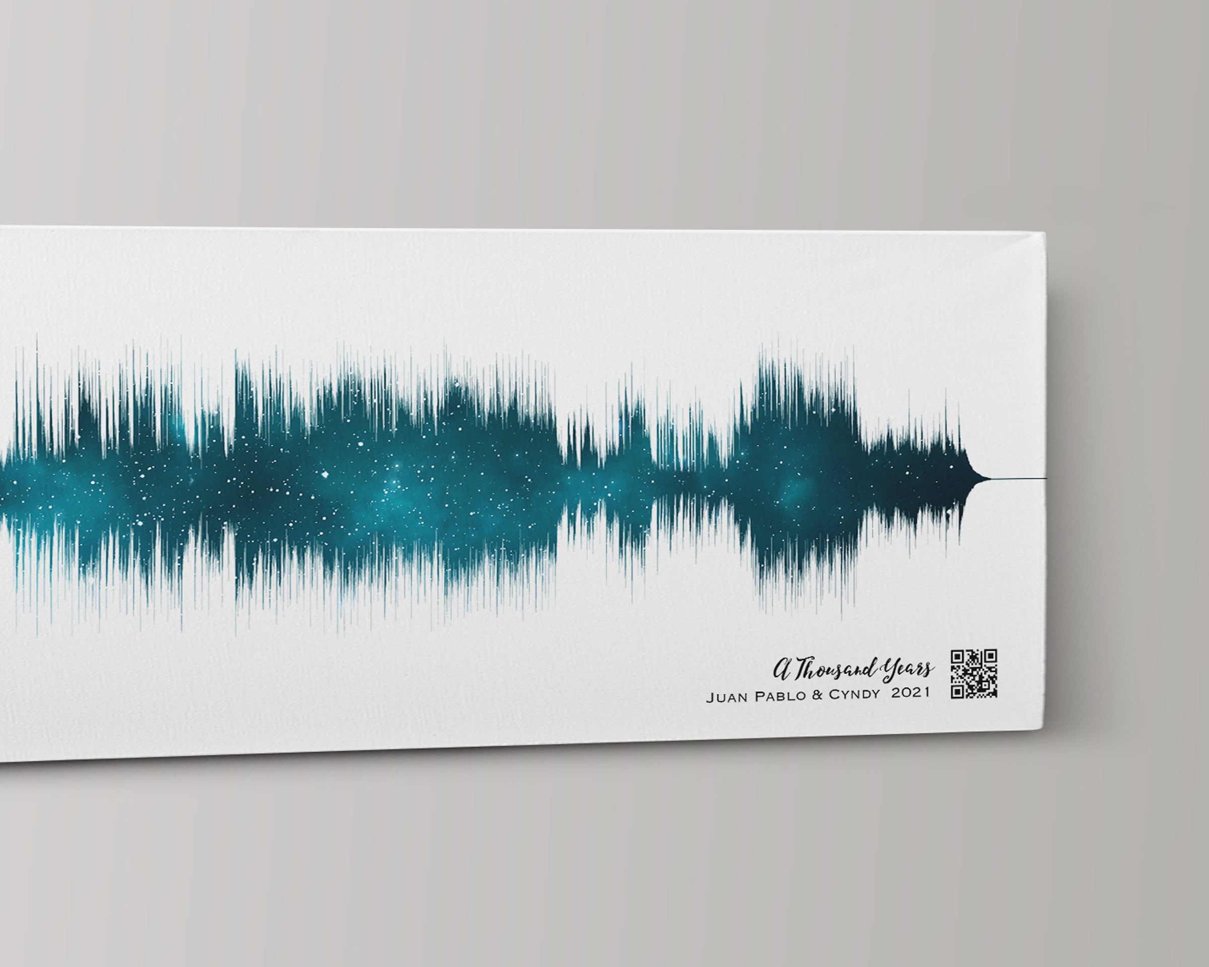 Custom Soundwave Art Prints - Artsy Voiceprint