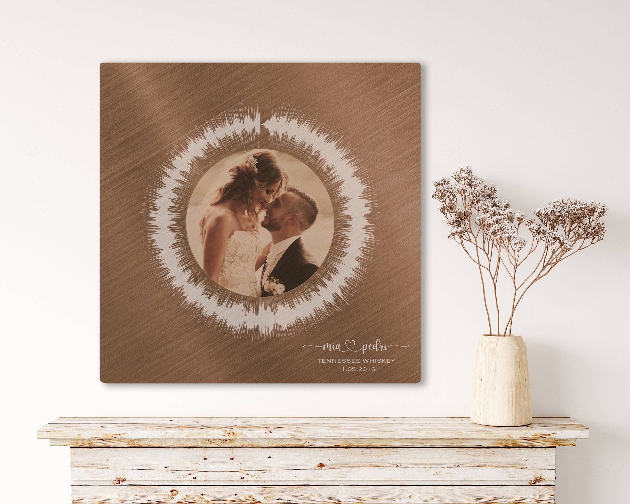 8th Anniversary Sound Wave Art: A Unique and Memorable Gift