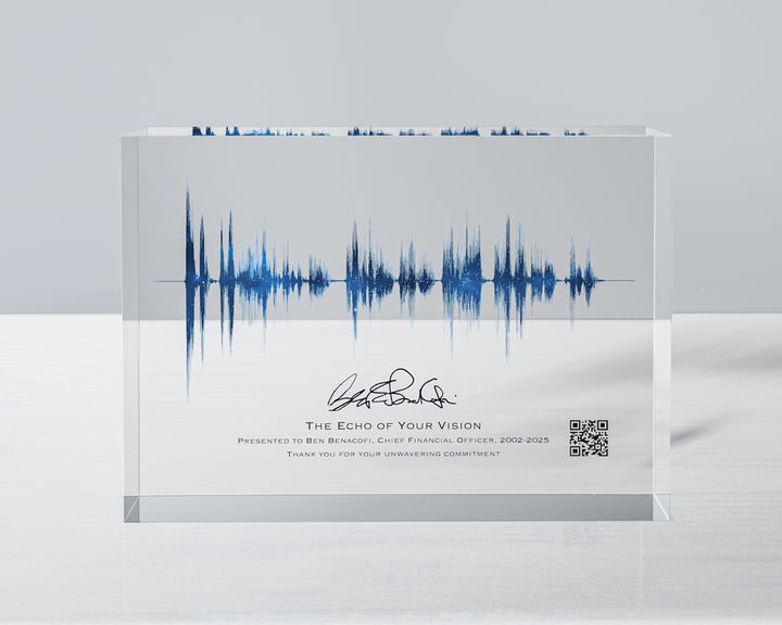 Client & Partnership Appreciation - Acrylic Block