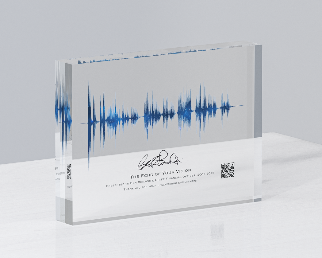 Client & Partnership Appreciation - Acrylic Block