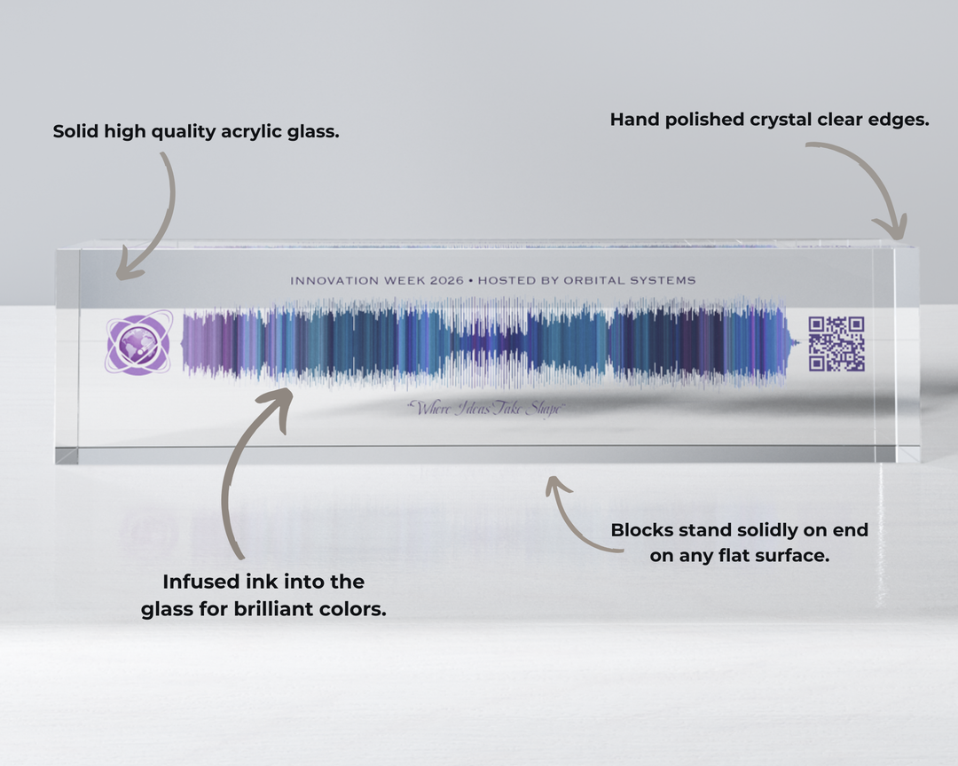 Client & Partnership Appreciation - Acrylic Block