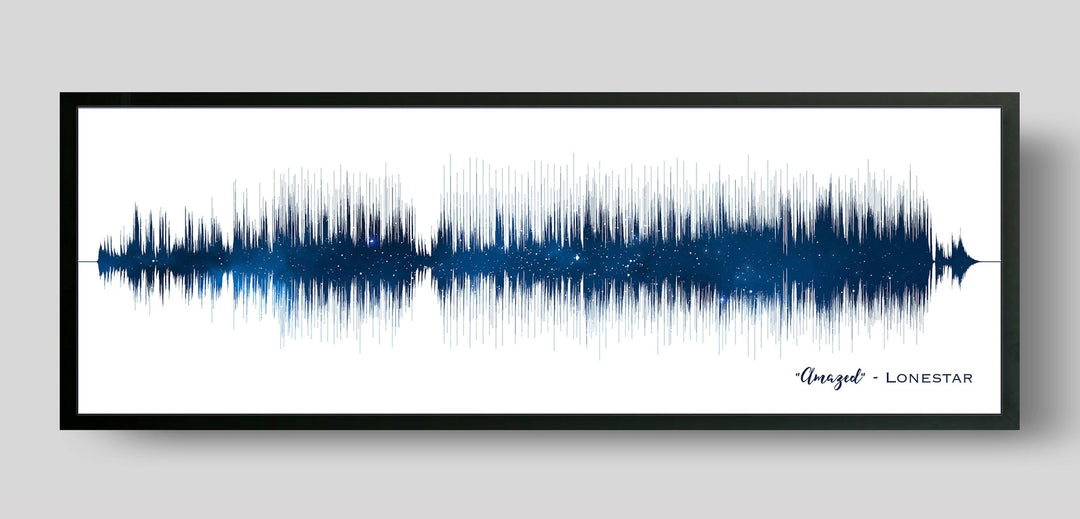 Corporate Gift - Sound Wave Art Night Sky Design