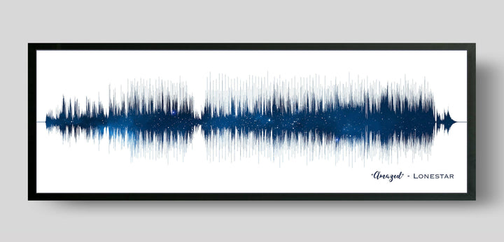 Corporate Gift - Sound Wave Art Night Sky Design