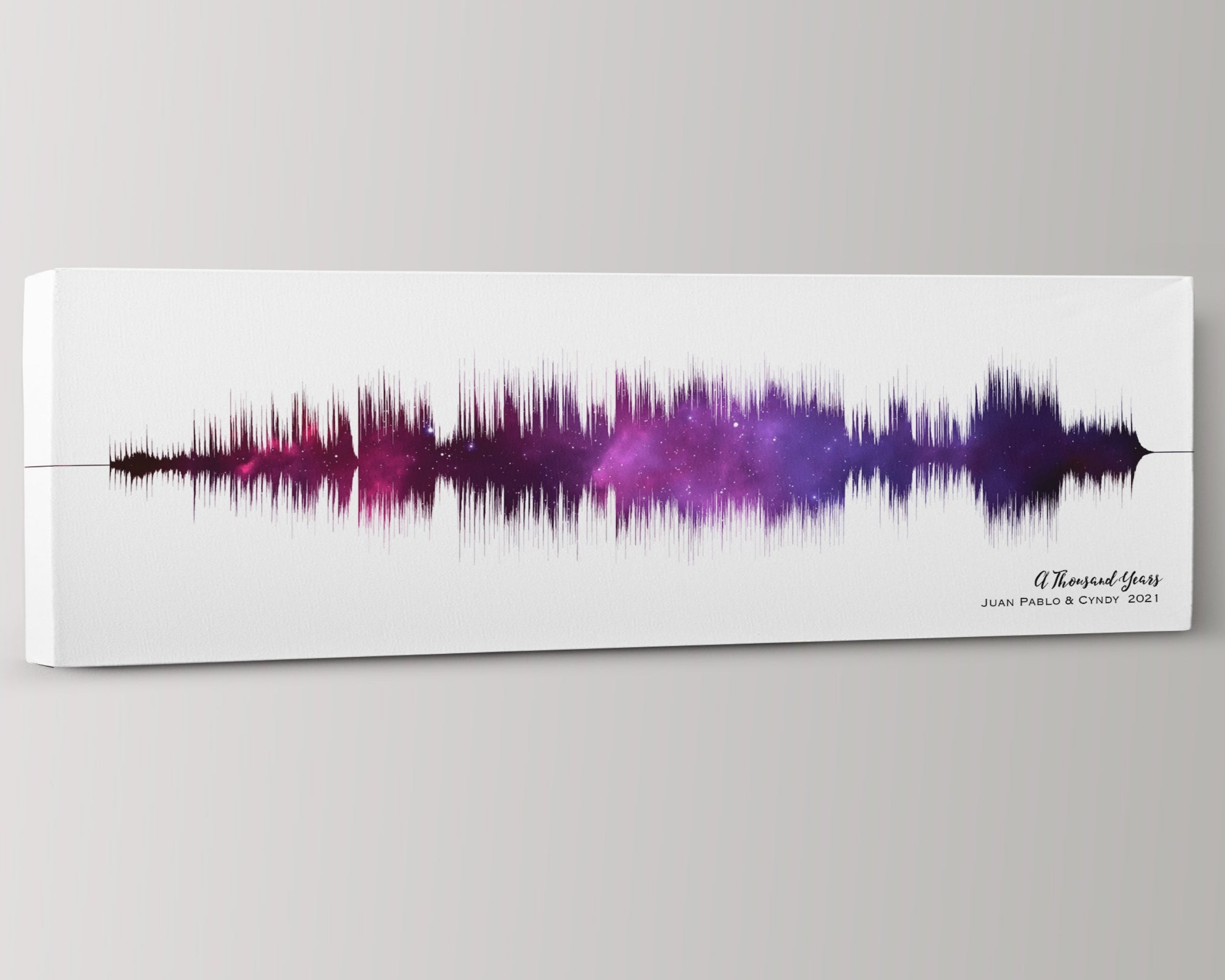 Custom Song Lyric & Soundwave Art Prints | Artsy Voiceprint