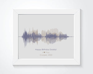 Birthday Gift for Dad - Personalized Voice Message
