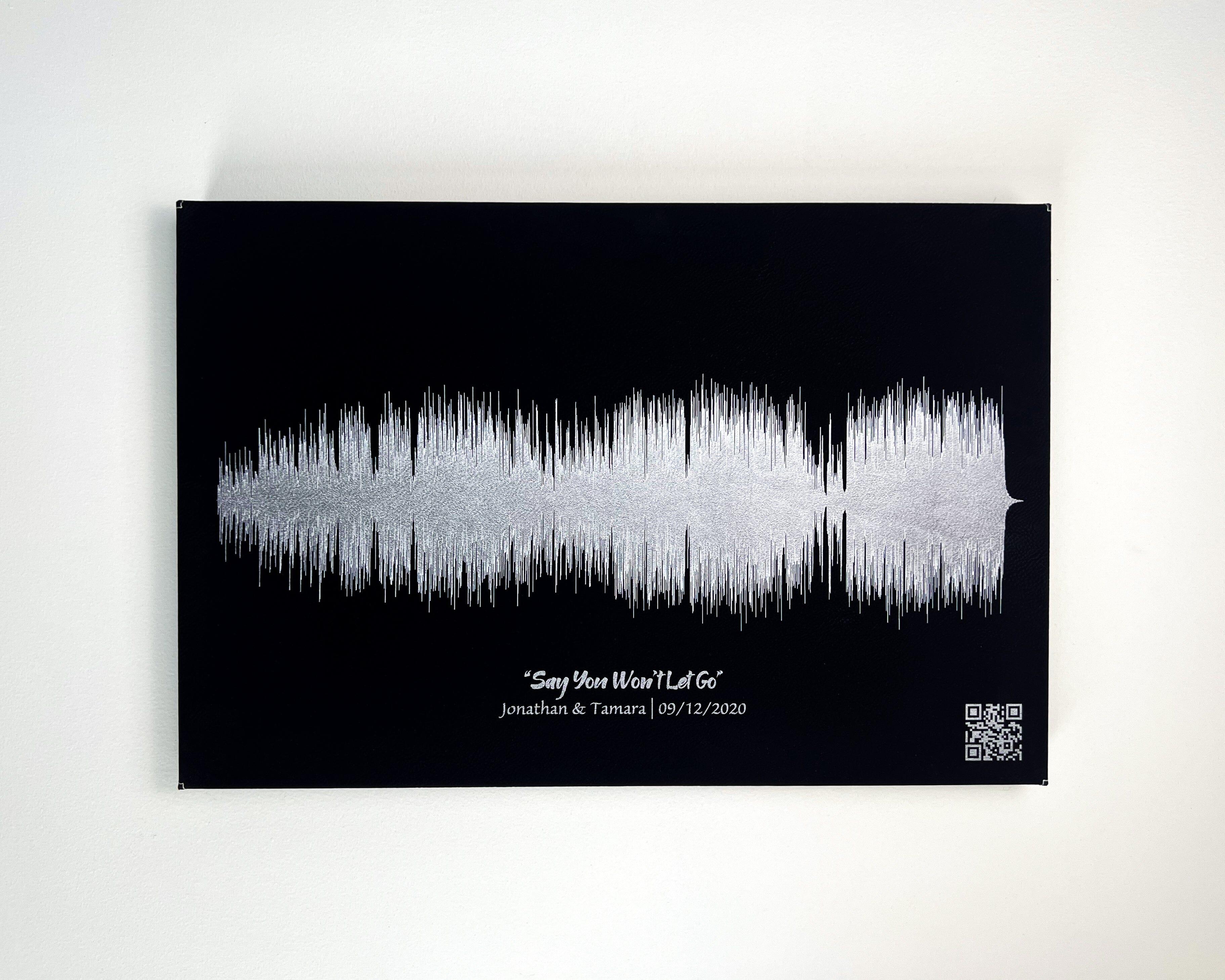 3rd Year Traditional Anniversary Gift - Leather – Artsy Voiceprint
