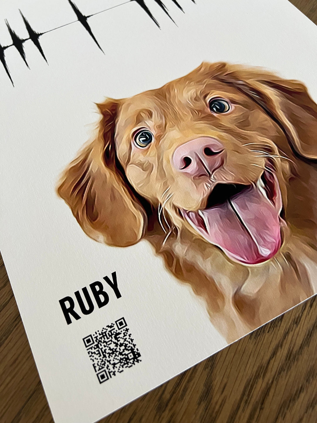 Custom Pet Portrait for Father's Day