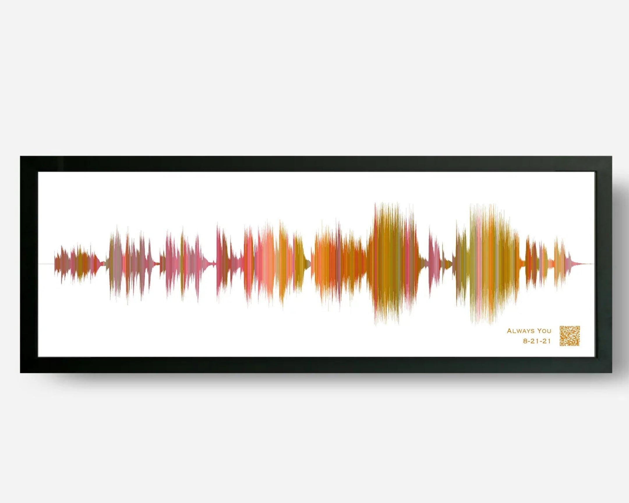 Minimalist Sound Wave Art Prints for 1st Anniversaries – Artsy