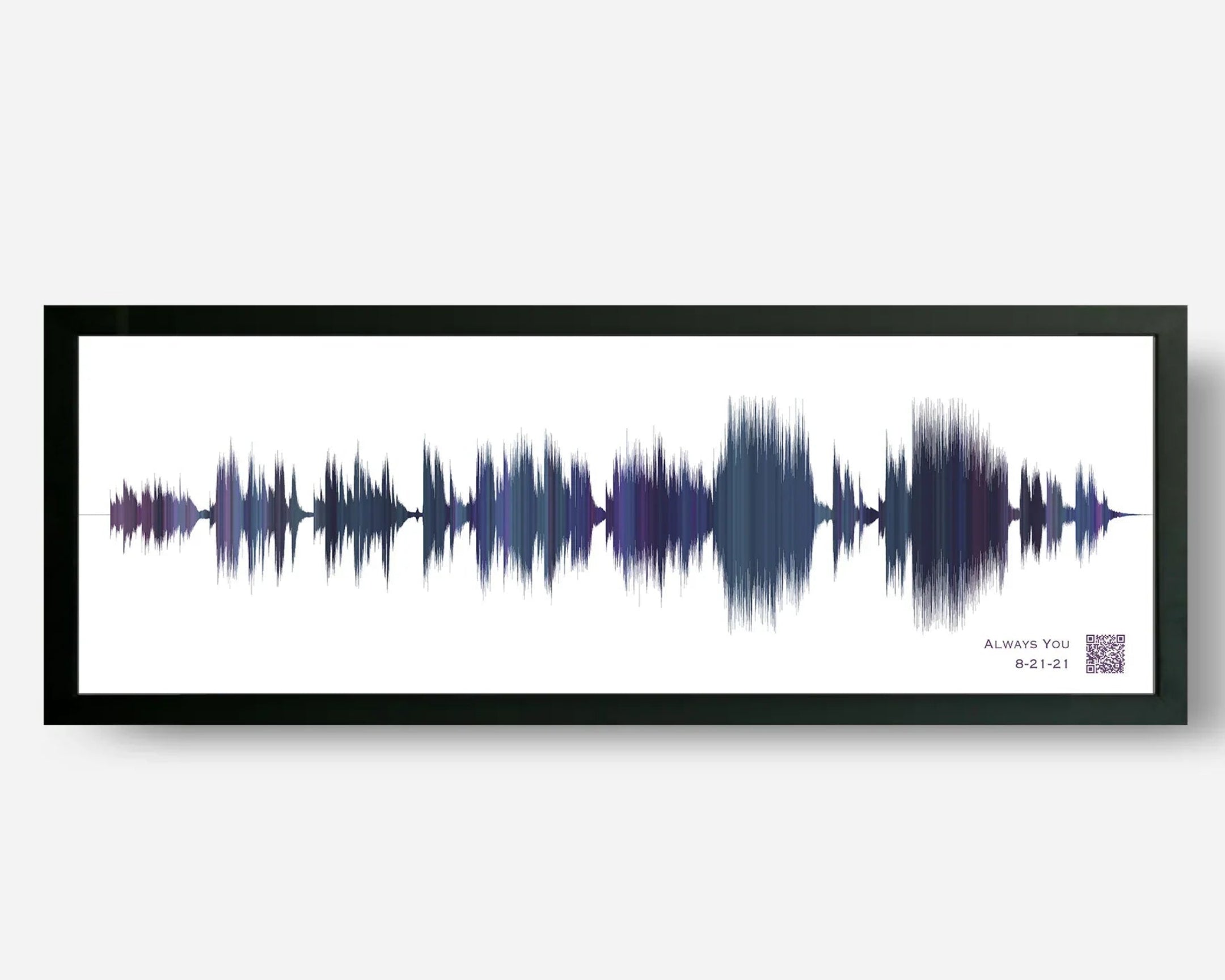 Sound Wave Art: The Ultimate 1st Paper Anniversary Gift – Artsy