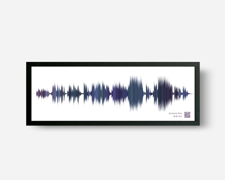 Soundwave Art Paper Anniversary Gifts With Any Song