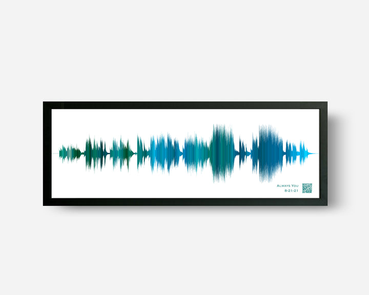 Soundwave Art Paper Anniversary Gifts With Any Song