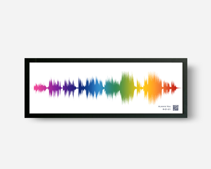 Soundwave Art Paper Anniversary Gifts With Any Song