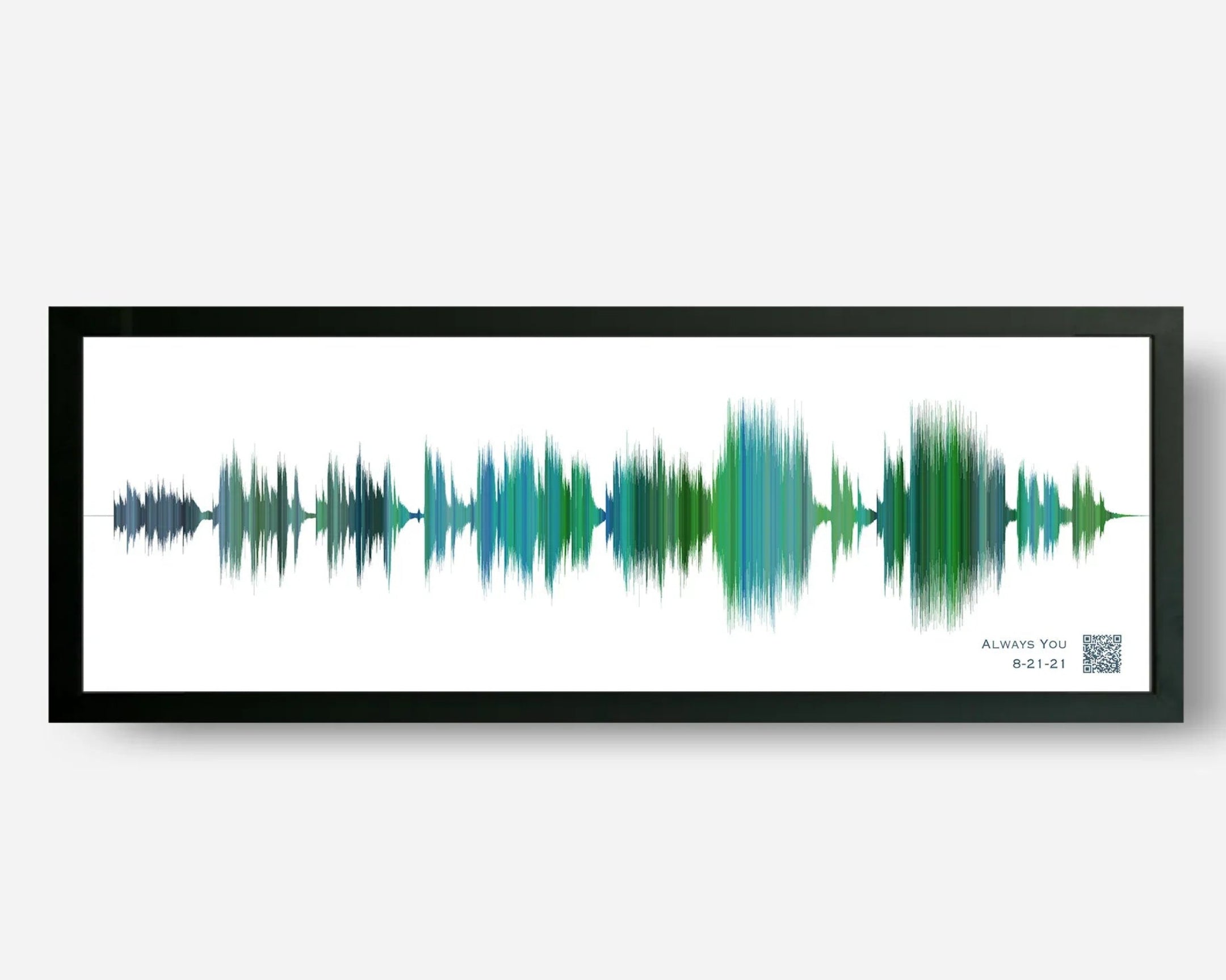 Sound Wave Art: The Ultimate 1st Paper Anniversary Gift – Artsy