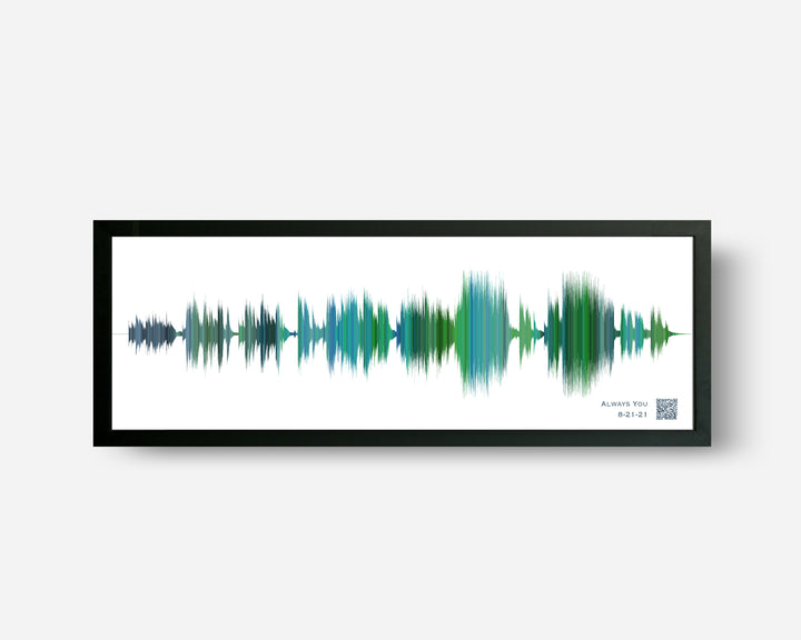 Soundwave Art Paper Anniversary Gifts With Any Song