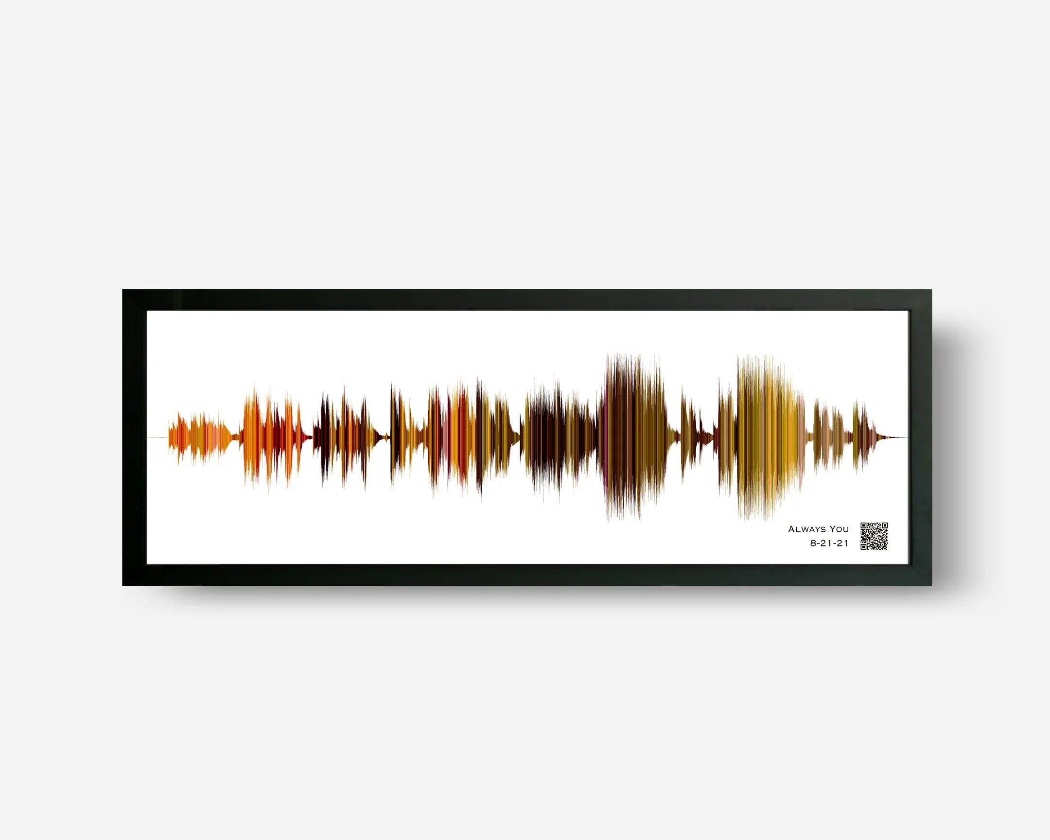 Sound Wave Art: The Ultimate 1st Paper Anniversary Gift – Artsy