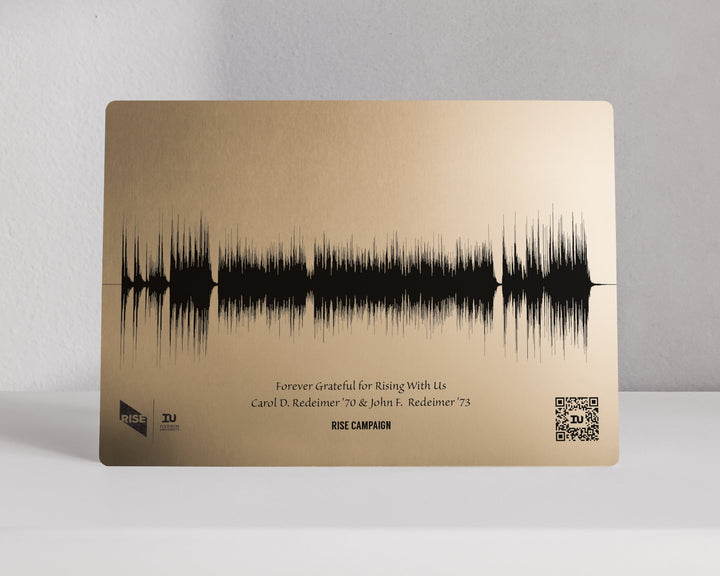 Donor & Volunteer Recognition - Metal