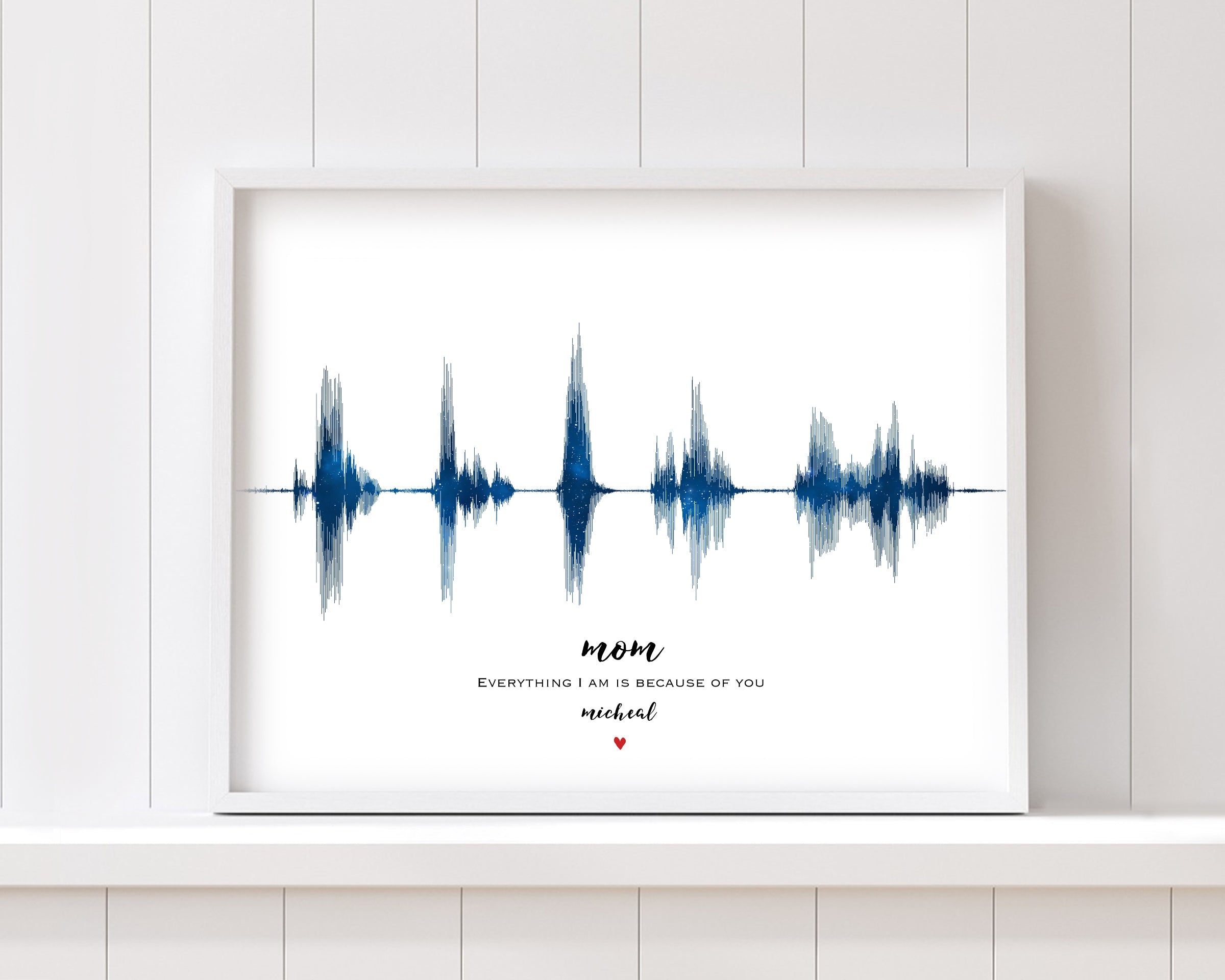 Soundwave Art, Voice Art & Personalized Art Gifts | Artsy Voiceprint