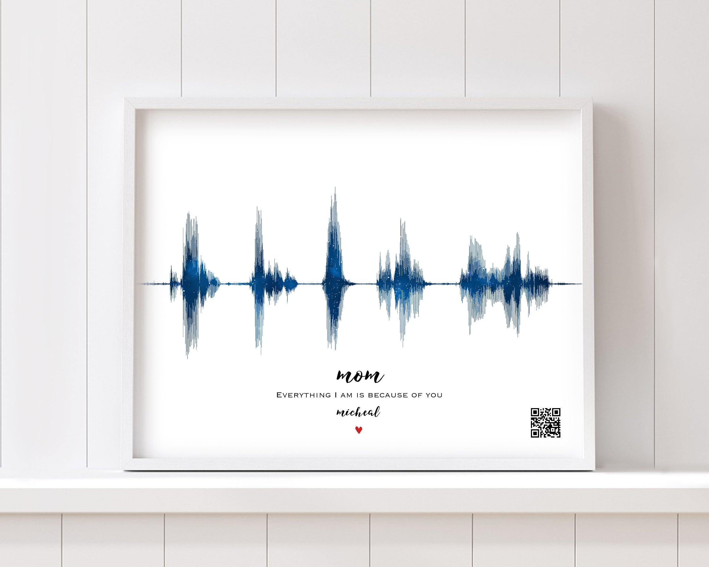 Gifts For My Mom Using Voice Recording - Soundwave Art – Artsy