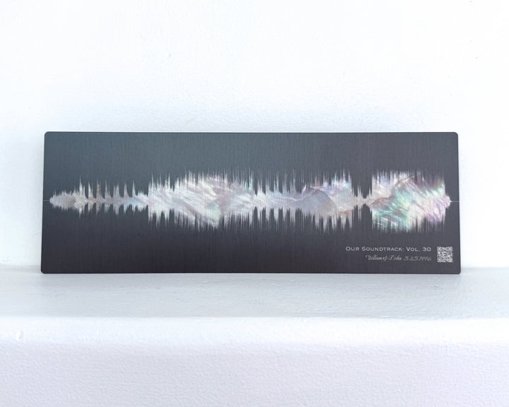 30th Pearl Wedding Anniversary Gift For Husband and Wife - Metal