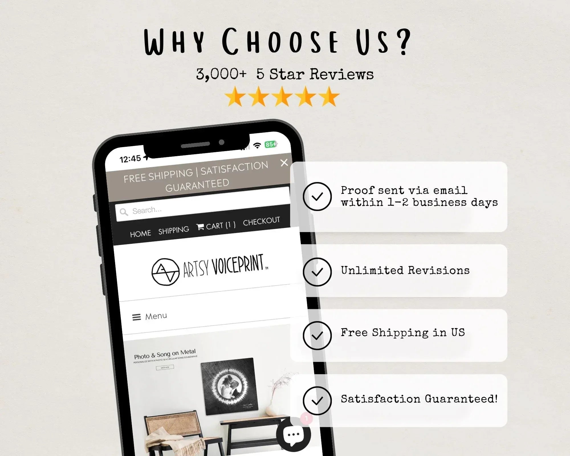 Thoughtful Mother's Day Gifts - SoundWave Voice Recording Art