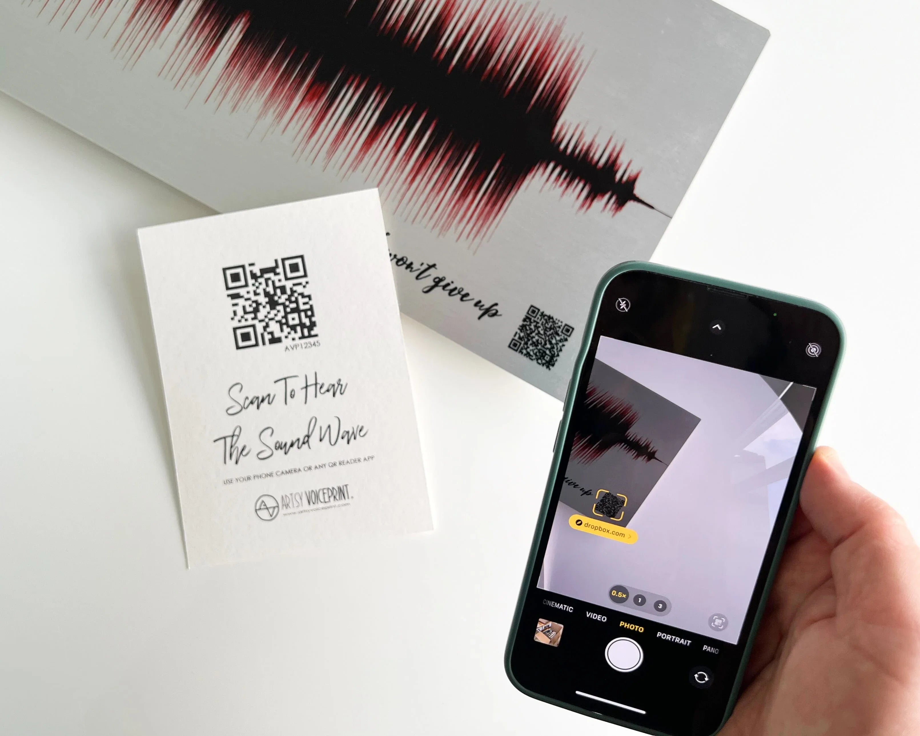アート・デザイン・音楽 AQUAPLUS 20th ANNIVERSARY GUEST BOOK 7 Year Anniversary Gift For Him - Copper Sound Wave Art – Artsy