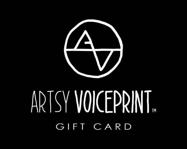 Electronic Gift Card, Artsy Voiceprint Gift Gift Cards Artsy Voiceprint 
