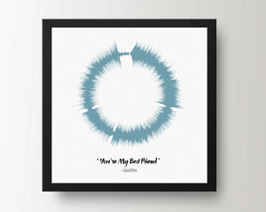 Song Sound Wave Art Personalized Gift