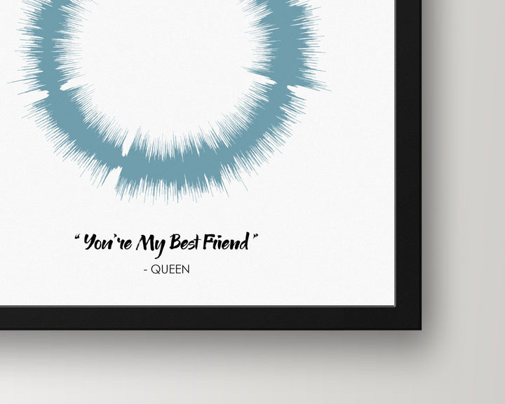 Song Sound Wave Art Personalized Gift