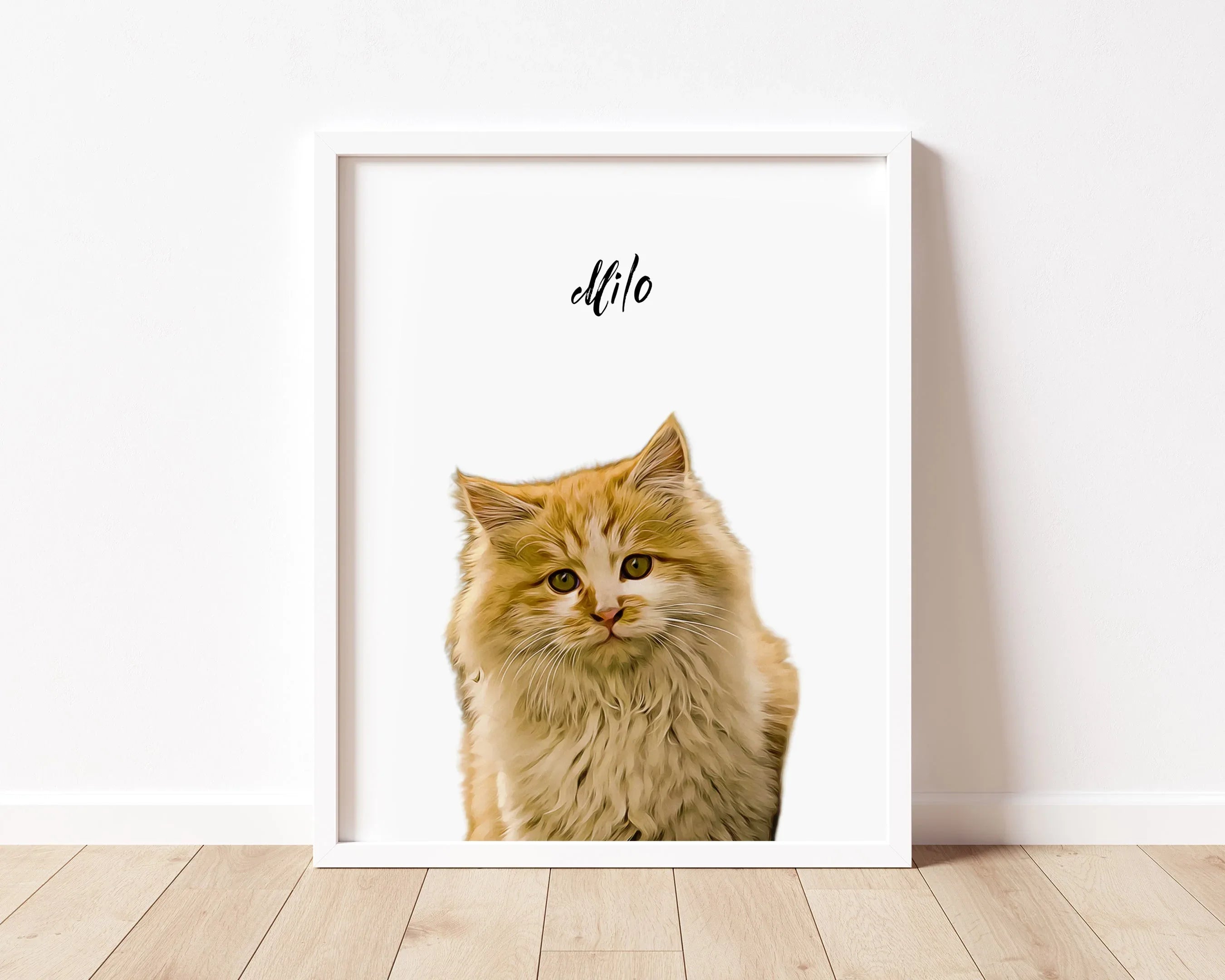 Personalized Sound Wave Portrait Products for Felines – Artsy