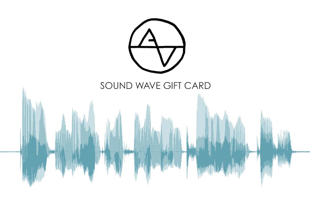 Electronic Gift Card, Artsy Voiceprint Gift Gift Cards Artsy Voiceprint 