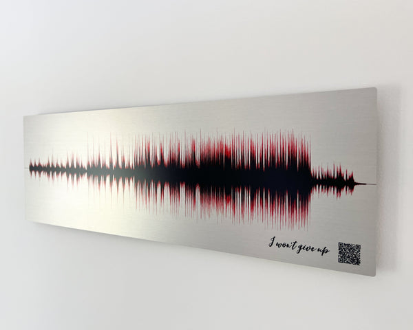 Birthday Gift For Him - Sound Wave Song Art