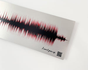 Birthday Gift For Him - Sound Wave Song Art