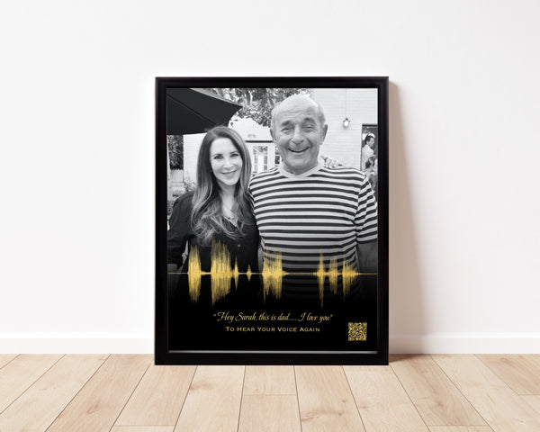 Dad Memorial Gift With Voice Recording