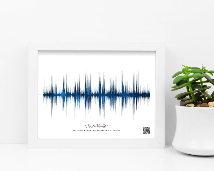 Song or Voice Recording Memorial Gift